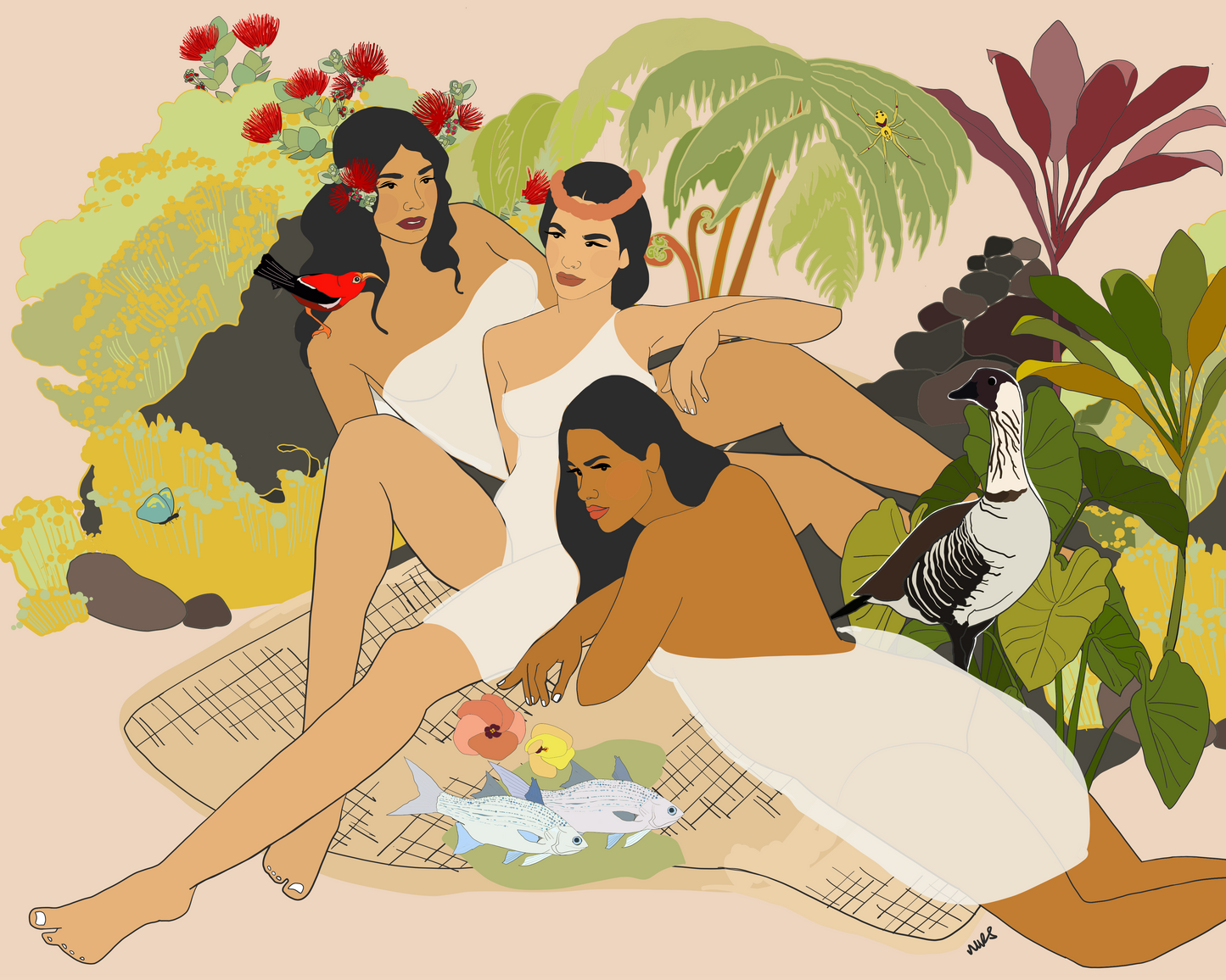 The Mothers of Earth (Limited Edition Print) - Margaret Rice Studio