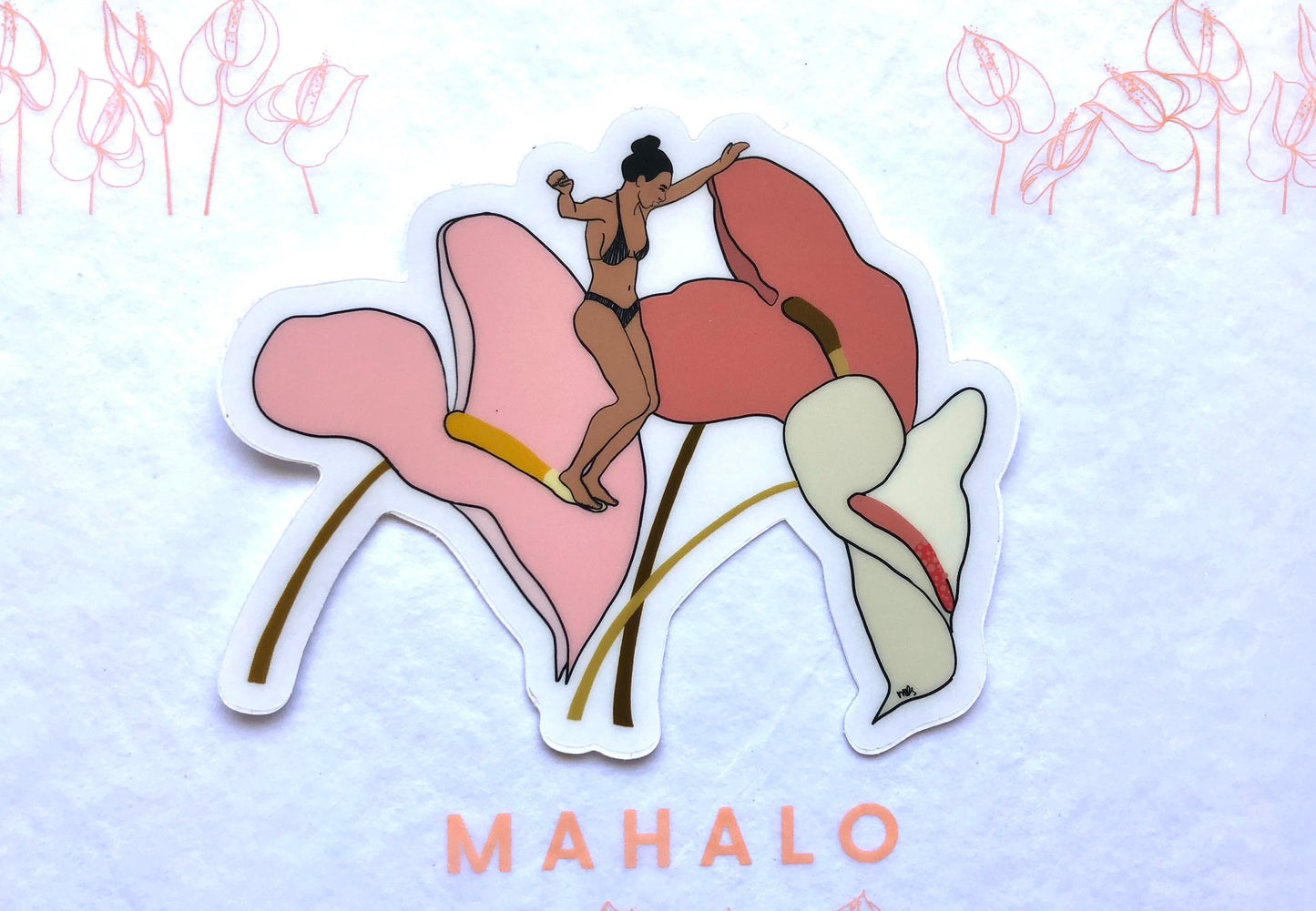 “Sliding in Like” Sticker