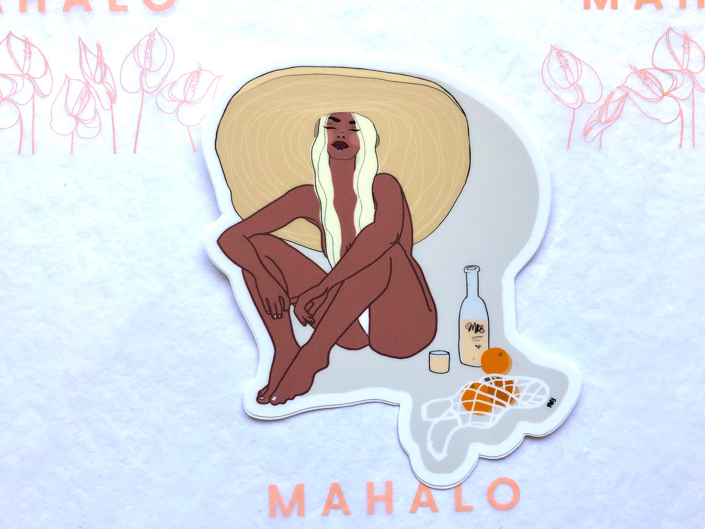 “Sun Worship” Sticker