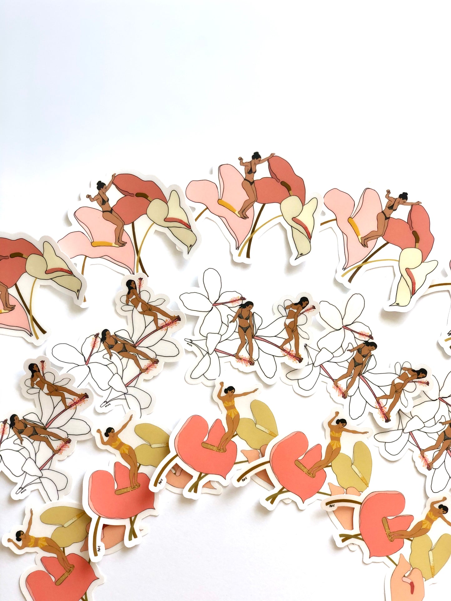 “Summer Surf” Sticker Pack (3 stickers)