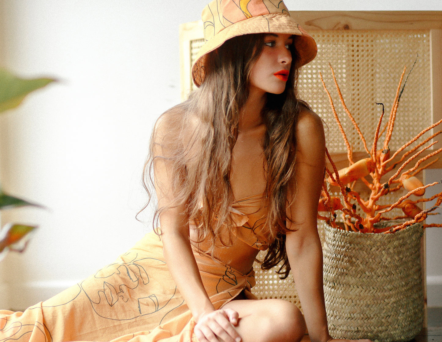 LIFE'S SWELL BUCKET HAT - “THE WAHINE”