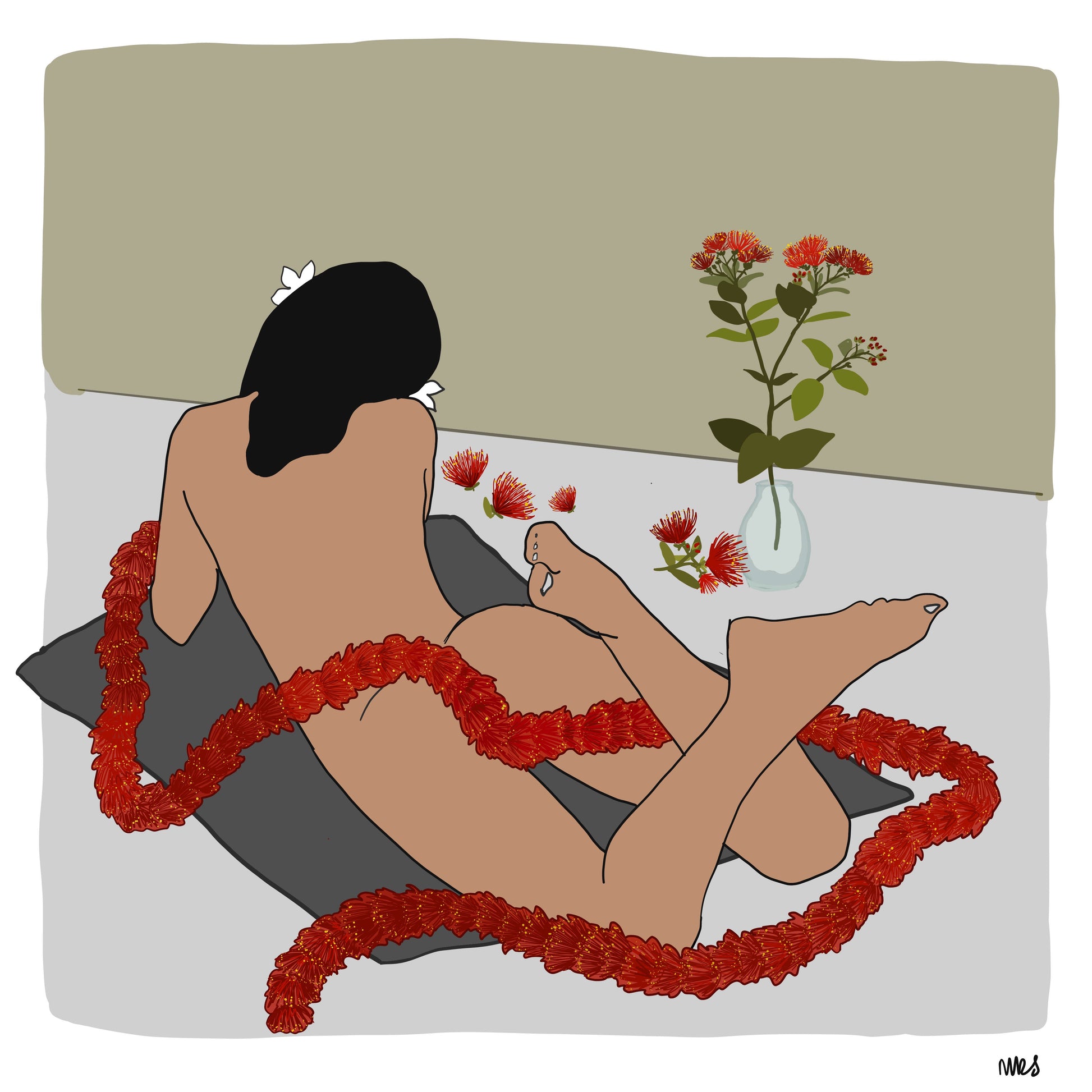 “Tūtū Pele” - Margaret Rice Studio