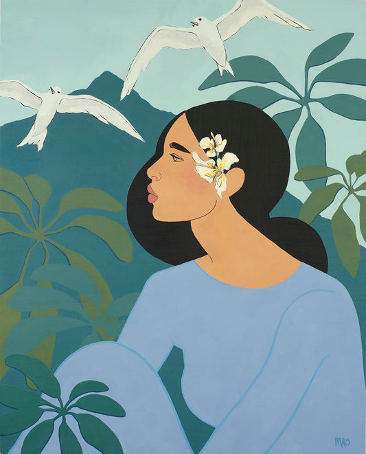 THE SISTERS OF MANU-O-KŪ - LIMITED EDITION PRINT FROM ORIGINAL COMMISSION PIECE