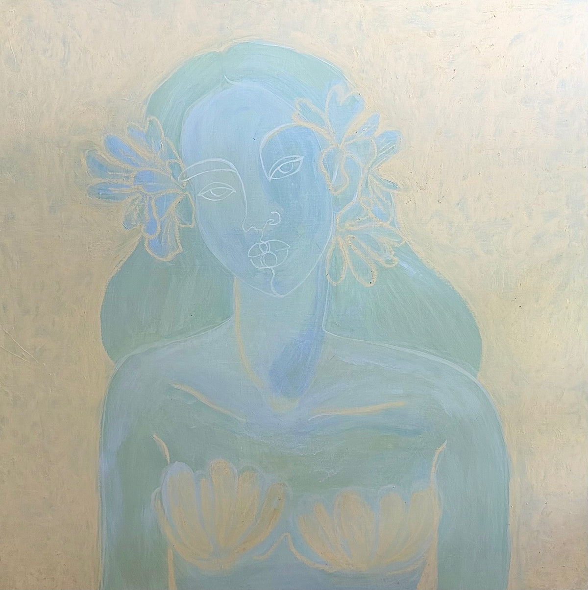 SHE BLOOMS IN BLEU - ORIGINAL